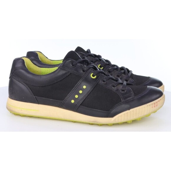 ECCO Men\'s Street Spikeless Golf Shoes Size EU 42 US 8-8.5 Leather Black main image 8